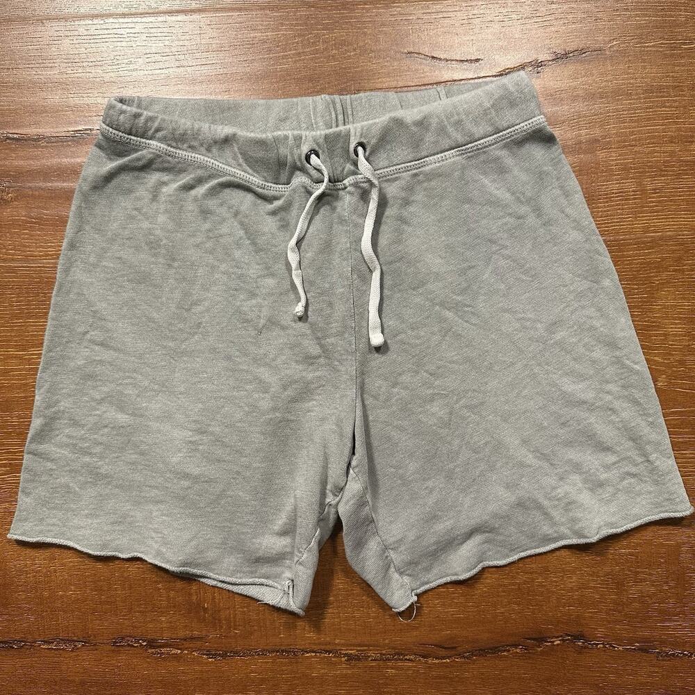 James Perse Shorts Womens 0 XS 5.5" Gray Supima Cotton USA Made Lounge City Alt